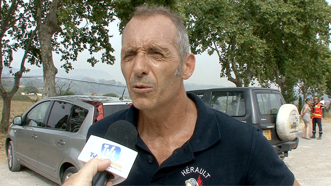 Incendie à Saint-Bauzille-de-Montmel