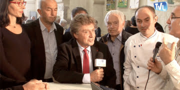 Damien ALARY, Président de la Région Languedoc-Roussillon, répondant aux questions de Thierry JIRKOVSKY, journaliste de Tv Languedoc