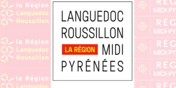 Logo provisoire de la nouvelle région Languedoc-Roussillon Midi-Pyrénées