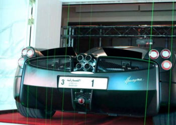 plaque d'immatriculation à 5 millions de dollars