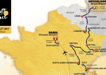 Tour de France 2017 : Le parcours