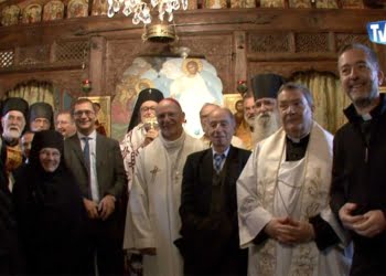 De nombreuses personnalités présentes au monastère skite sainte-foy pour ce 20ème anniversaire