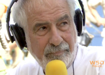 A Lézan, le porte parole du collectif anti-gaz de schistes d'Ardèche, Jean-Louis Chopy