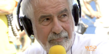A Lézan, le porte parole du collectif anti-gaz de schistes d'Ardèche, Jean-Louis Chopy