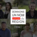 Grande consultation citoyenne pour donner un nom à notre région