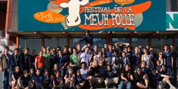 Le festival de la Meuh Folle est un événement organisé par des élèves de l’École des Mines d’Alès.