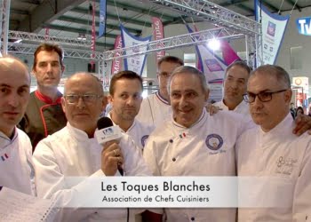 Les toques blanches lors du Premier Challenge de la Cuisine Méditerranéenne à Montpellier