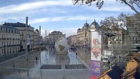 La ville de Montpellier prepare Noel