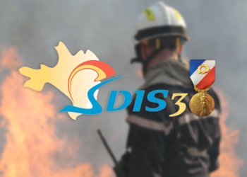 Médaille de la sécurité intérieure à 7 sapeurs-pompiers gardois,