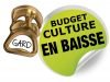 Budget culture en baisse dans le Gard