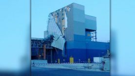 Tricastin : La façade de l’usine Comurhex II arrachée par le vent