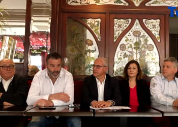 Conférence de presse pour Evolution Citoyenne qui présente à Paris le lancement de la liste pour les élections européennes