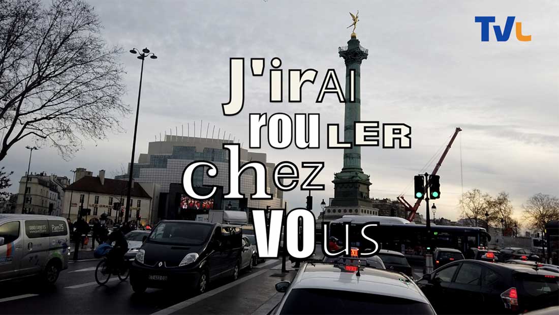 J'irai rouler chez vous …pendant les grèves à Paris