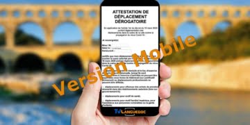 Formulaire de dérogation de sortie version mobile