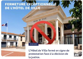 Le Soler : l’Hôtel de Ville de la ville sera fermé en signe de protestation face à la décision de justice de relaxer l'auteur des menaces de morts