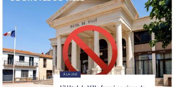 Le Soler : l’Hôtel de Ville de la ville sera fermé en signe de protestation face à la décision de justice de relaxer l'auteur des menaces de morts